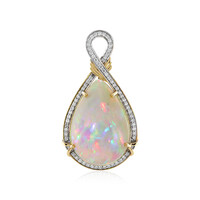 14K AAA Welo Opal Gold Pendant (AMAYANI)