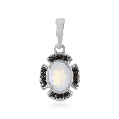 Welo Opal Silver Pendant