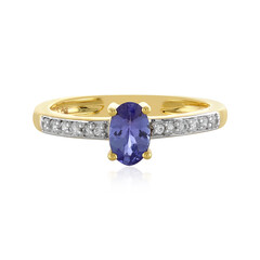 Tanzanite Silver Ring