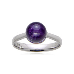 Amethyst Silver Ring