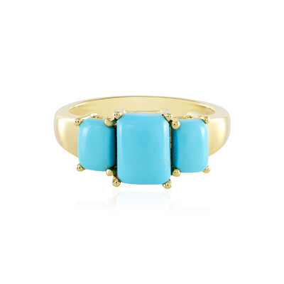 Sleeping Beauty Turquoise Silver Ring