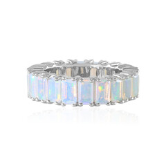 Welo Opal Silver Ring