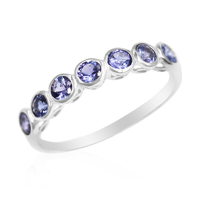 Tanzanite Silver Ring