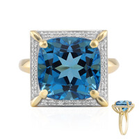 9K Marambaia Topaz Gold Ring