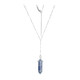 Blue Aventurine Silver Necklace