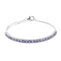 Tanzanite Silver Bracelet