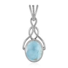 Larimar Silver Pendant