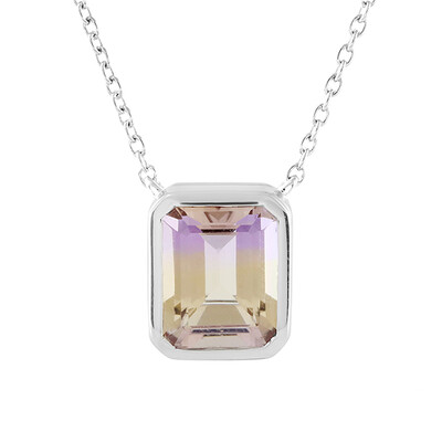 Ametrine Silver Necklace