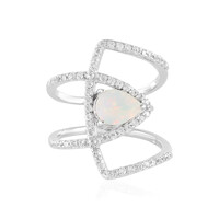 Welo Opal Silver Ring