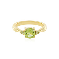 Peridot Silver Ring