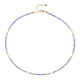 Tanzanite Silver Necklace (Riya)