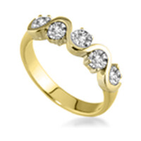 18K SI Diamond Gold Ring