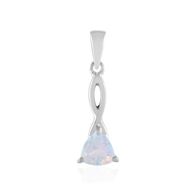 Welo Opal Silver Pendant