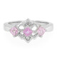 Ceylon Pink Sapphire Silver Ring