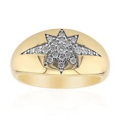 9K SI1 (G) Diamond Gold Ring