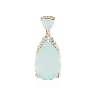 14K Paraiba Opal Gold Pendant (AMAYANI)