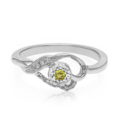 Sphene Silver Ring