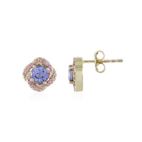 9K Tanzanite Gold Earrings