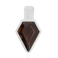 Smoky Quartz Silver Pendant