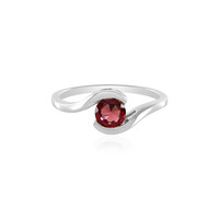 Mozambique Garnet Silver Ring