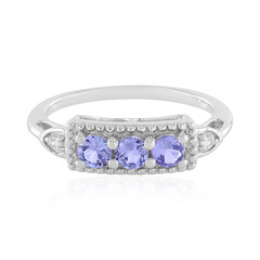 Tanzanite Silver Ring