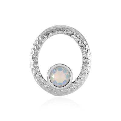 Welo Opal Silver Pendant (MONOSONO COLLECTION)