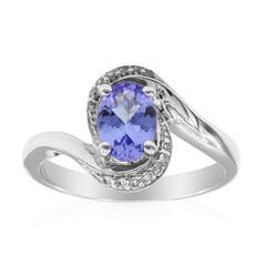 Tanzanite Silver Ring