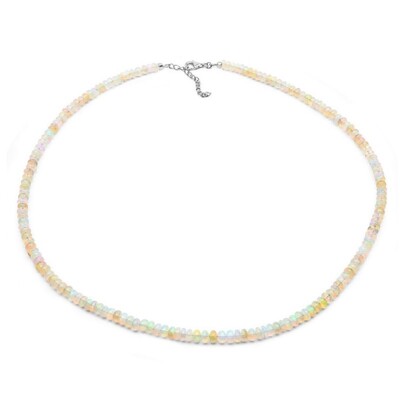 Welo Opal Silver Necklace