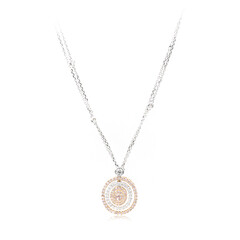 18K I1 Pink Diamond Gold Necklace (CIRARI)