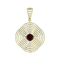 9K Rhodolite Gold Pendant (Ornaments by de Melo)