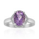 Amethyst Silver Ring