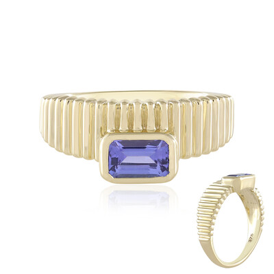 9K Tanzanite Gold Ring (de Melo)