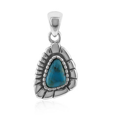 Kingman Blue Mojave Turquoise Silver Pendant (Art of Nature)