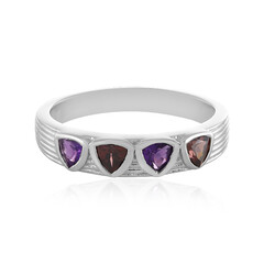 Uruguayan Amethyst Silver Ring (SAELOCANA)