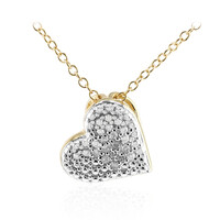 I3 (I) Diamond Silver Necklace