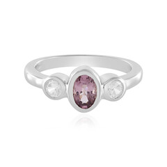 Lavender Spinel Silver Ring