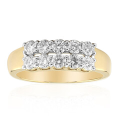 14K SI1 (G) Diamond Gold Ring