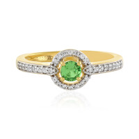 Tsavorite Silver Ring