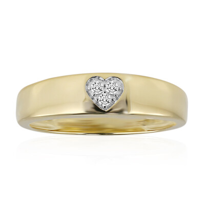 9K SI1 (G) Diamond Gold Ring (Annette)