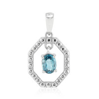 Ratanakiri Zircon Silver Pendant