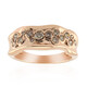 9K SI1 Argyle Rose De France Diamond Gold Ring (Annette)