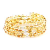 Citrine Steel Bangle (Riya)