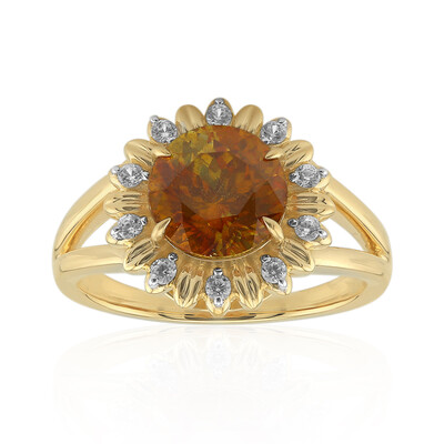 9K Spanish Sphalerite Gold Ring