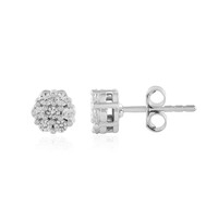 Zircon Silver Earrings