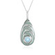 Sky Blue Topaz Silver Necklace