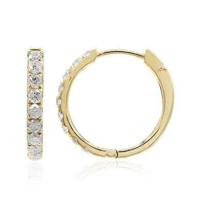 14K I1 (H) Diamond Gold Earrings (CIRARI)