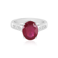 Madagascar Ruby Silver Ring