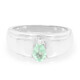 Fluoro Mint Apatite Silver Ring