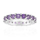 Zambian Amethyst Silver Ring