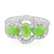 Imperial Chrysoprase Silver Ring